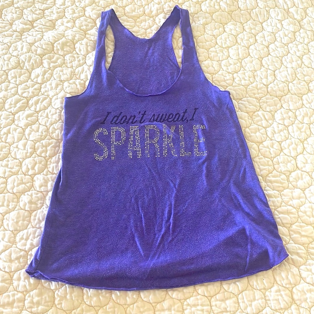 I don’t sweat - I Sparkle ✨ tank